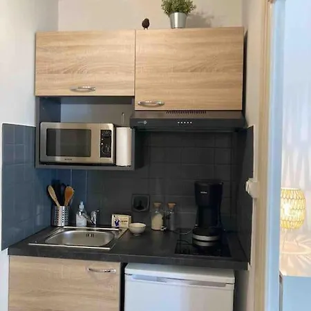 アパート Cosy Parking,clim,terrasse,wifi Au Point Zero *